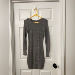 Hollister knit grey dress size Small